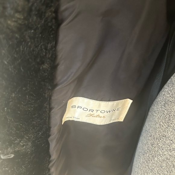 1970s GIVENCHY for Bergdorf Goodman 70s faux fur Maxi coat M - Picture 9 of 13